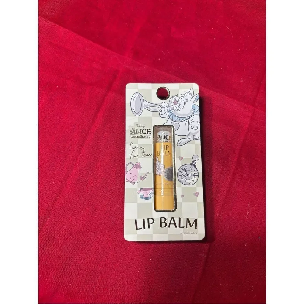New Disney Alice in Wonderland Pink Lip Gloss Set of 4